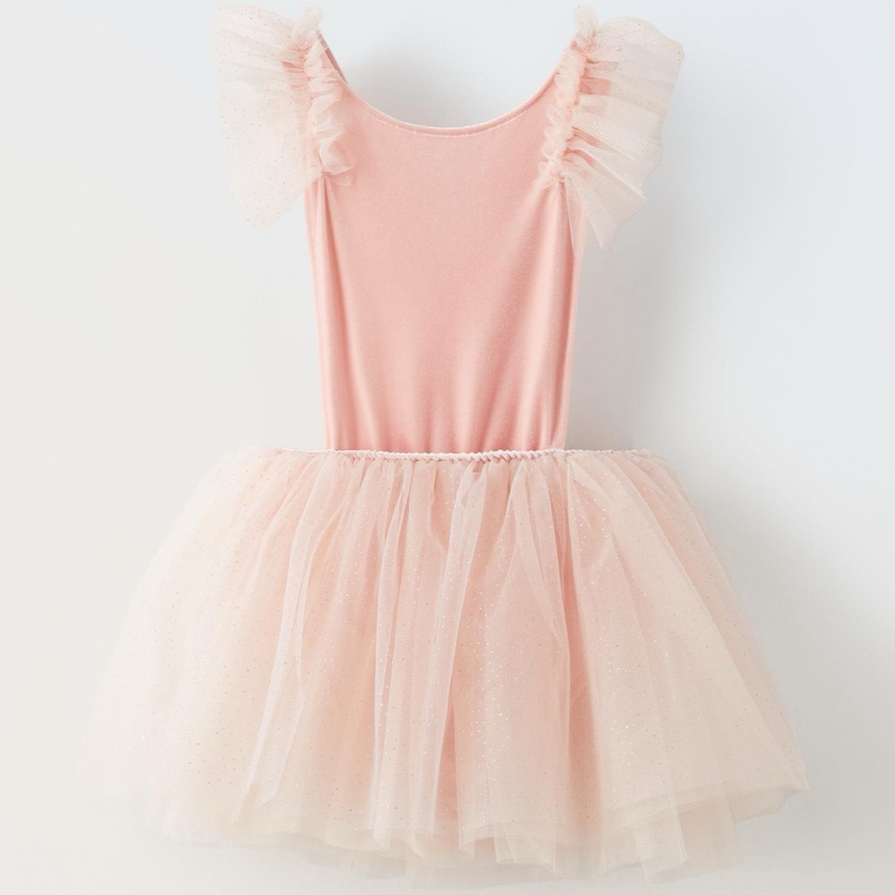 Ballerina costume set (mask and dress)